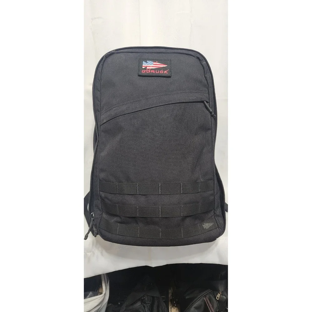 GORUCK GR2cRucker Training Backpack Black Tactical Rucking Bag MOLLE Webbing